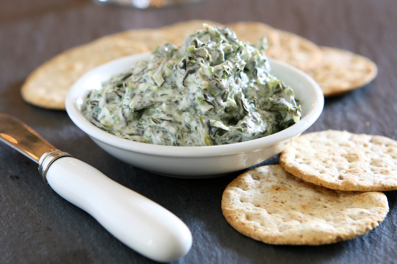 Lime Scented Spinach Spread